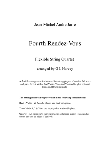 Fourth Rendez Vous (arr. G L Harvey)