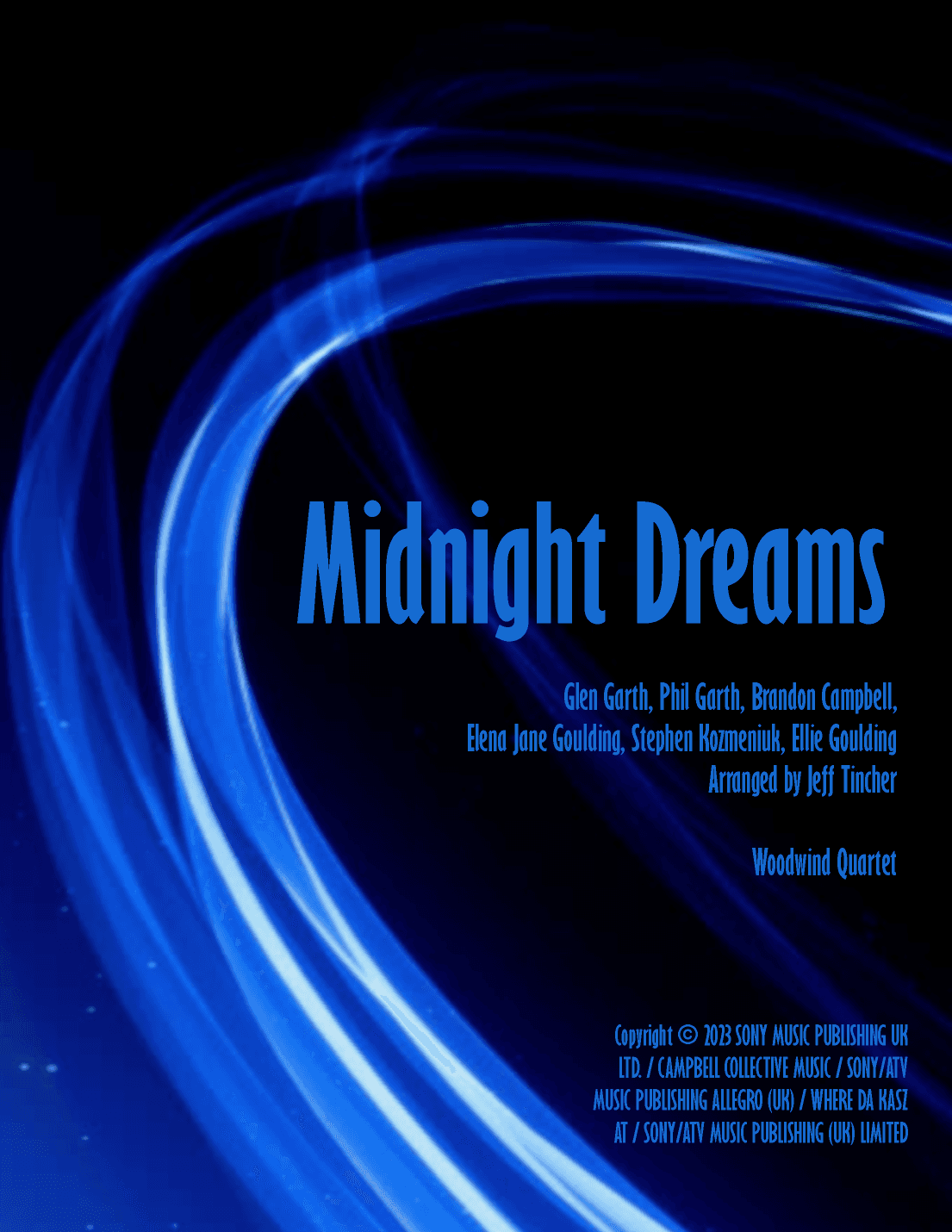 Midnight Dreams (arr. Jeff Tincher)