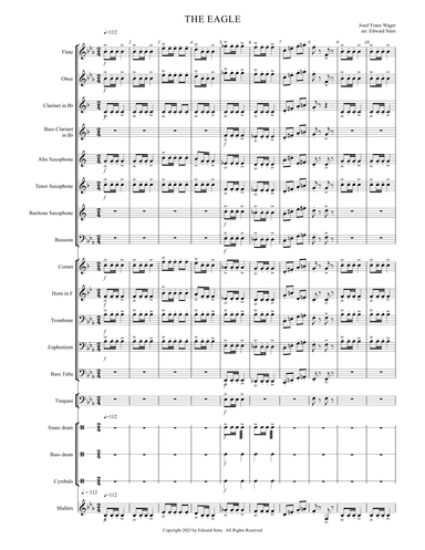 The Eagle (arr. Edward Sims)