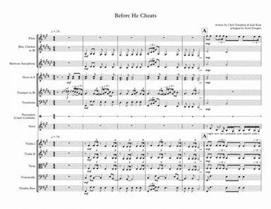 Before He Cheats (arr. Scott Douglas)