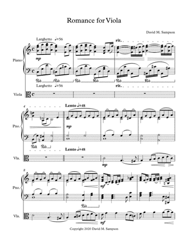 Romance for Viola