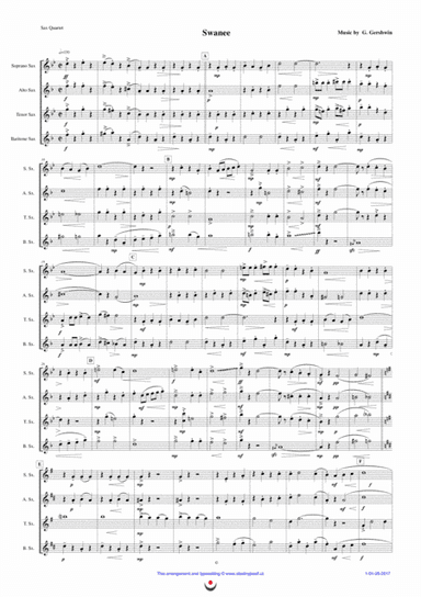 Swanee (arr. Josef STASTNY)