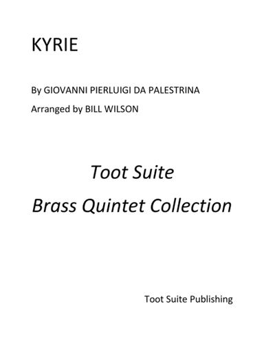 Kyrie (arr. Bill Wilson)