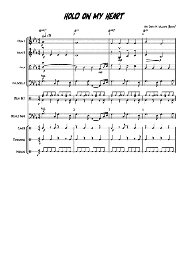 Hold On My Heart (arr. Garth M. Williams, (Socan))