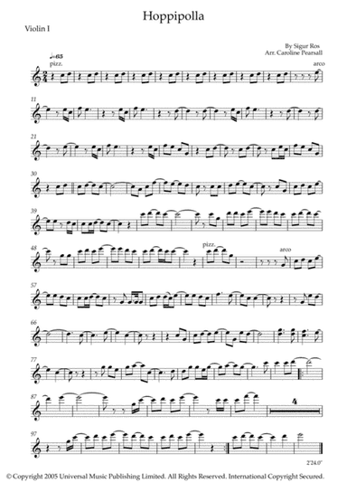 Hoppipolla (arr. Caroline Pearsall)