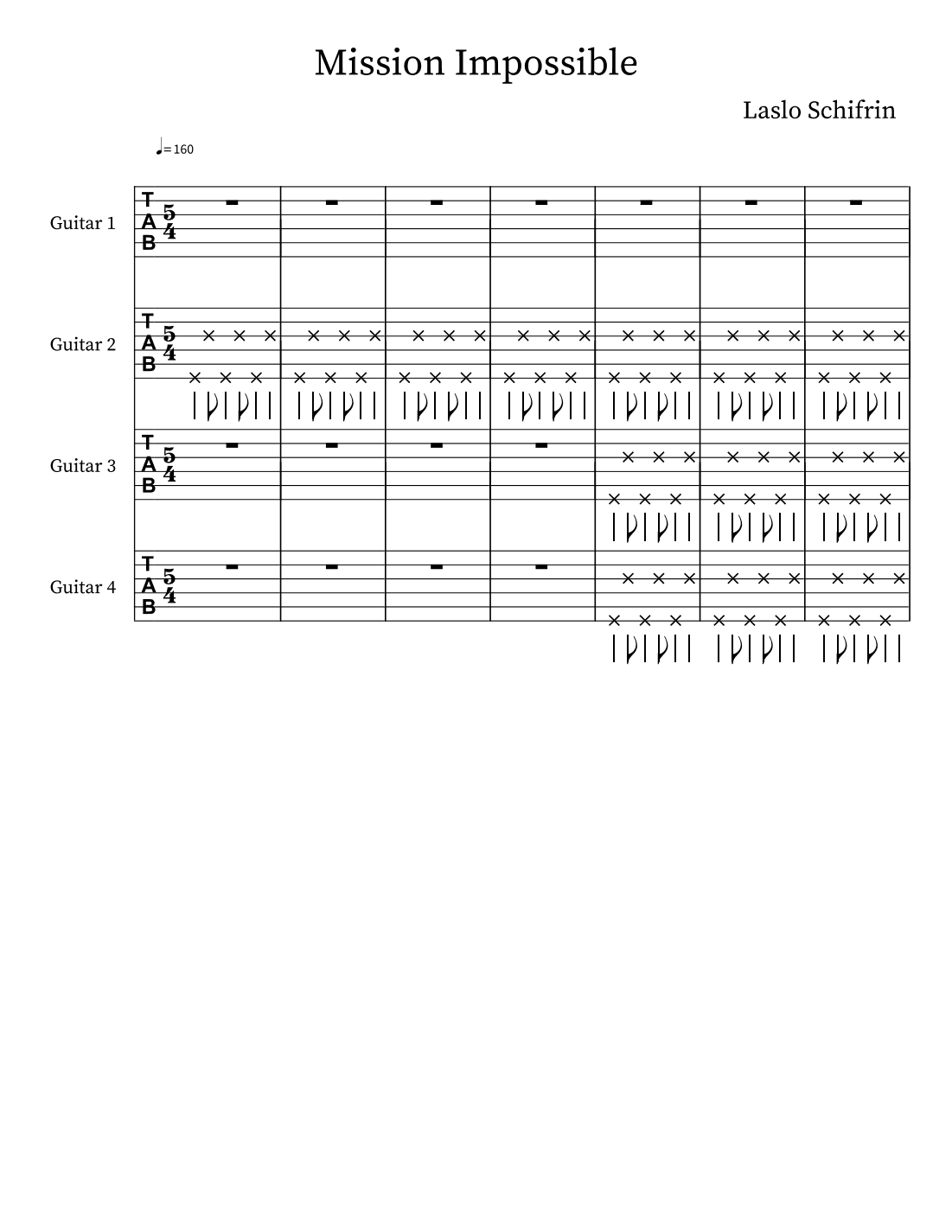 Mission: Impossible Theme (mission Accomplished) (arr. Mark Chivers)