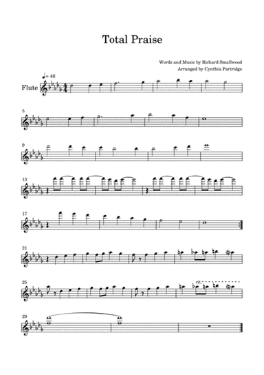 Total Praise (arr. Cynthia Partridge)