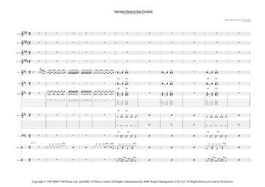 Everybody Wants To Rule The World (arr. David E. Clark)