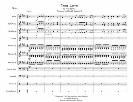 Your Love (arr. Derrick Crawford)