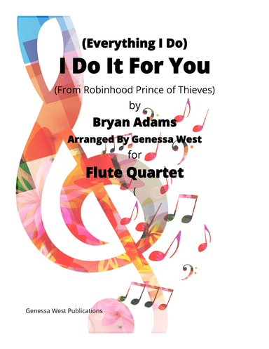 (everything I Do) I Do It For You (arr. Genessa West)