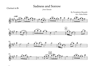 Sadness And Sorrow (arr. Fabio Britto)