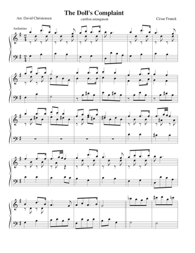 The Doll's Complaint (arr. David Christensen)