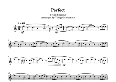 Perfect (arr. Thiago Marconato)