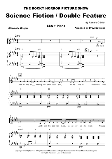 Science Fiction Double Feature (arr. Drew Downing)