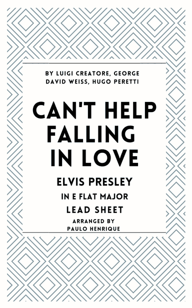 Can't Help Falling In Love (arr. Paulo Henrique)