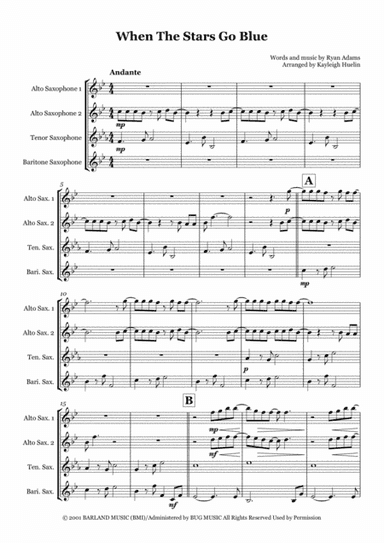 When The Stars Go Blue (arr. Kayleigh Huelin)