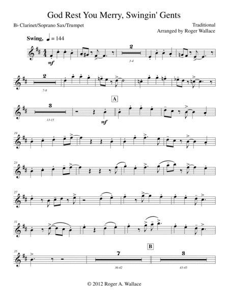 God Rest You Merry, Gentlemen (arr. Roger Wallace)