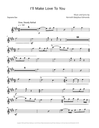 I'll Make Love To You (arr. David Lartey)