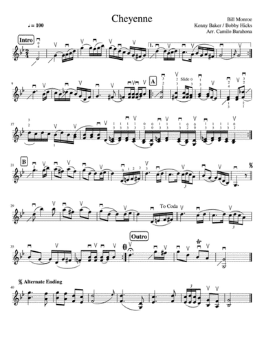 Cheyenne (arr. Camilo Barahona)