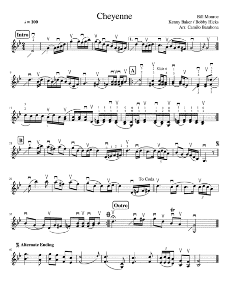 Cheyenne (arr. Camilo Barahona)