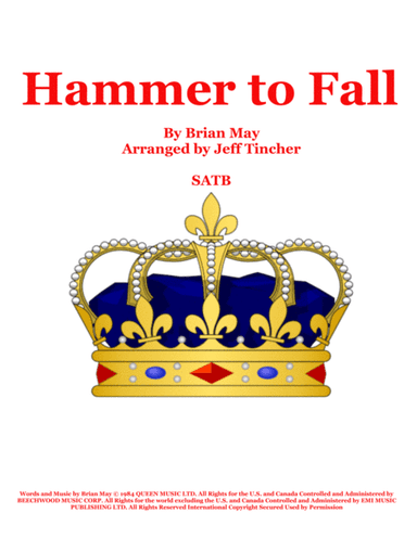 Hammer To Fall (arr. Jeff Tincher)