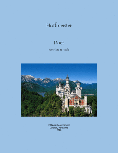 Hoffmeister Flute & Viola Duet (arr. Glenn Michael)