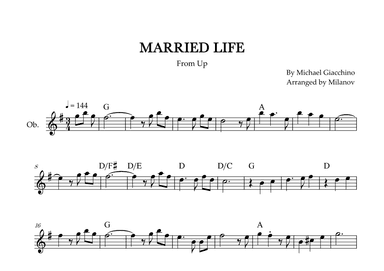 Married Life (arr. Milanov)