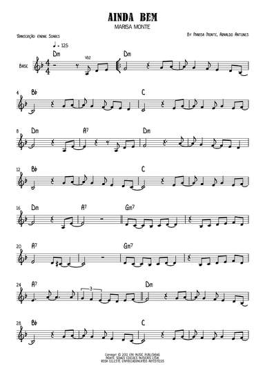 Ainda Bem (arr. Karine Soares)