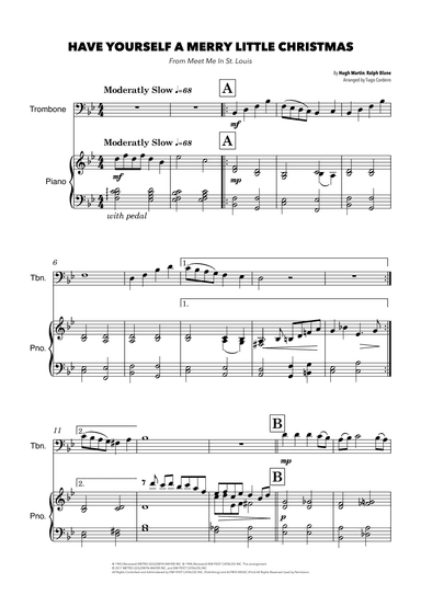 Have Yourself A Merry Little Christmas (arr. Tiago Cordeiro)
