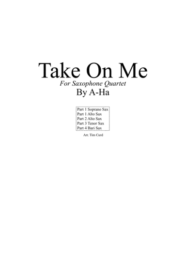 Take On Me (arr. Curd)
