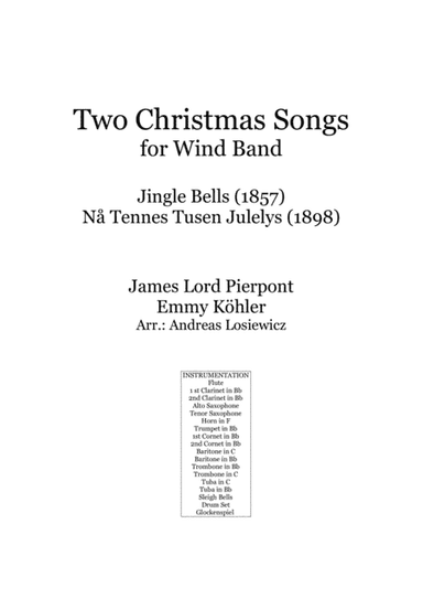 Two Christmas Songs for Wind Band (arr. Andreas Losiewicz)
