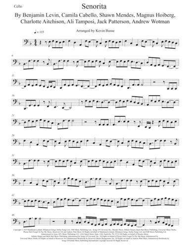 Senorita (arr. Kevin Busse)