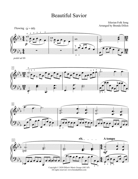 Beautiful Savior (arr. Dillon's Music Group)