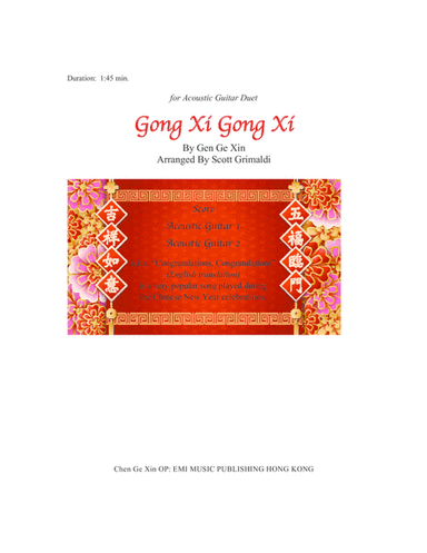 Gong Xi Gong Xi (arr. Scott Grimaldi)
