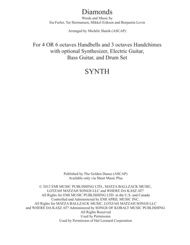 Diamonds (arr. Michele Sharik (ASCAP))
