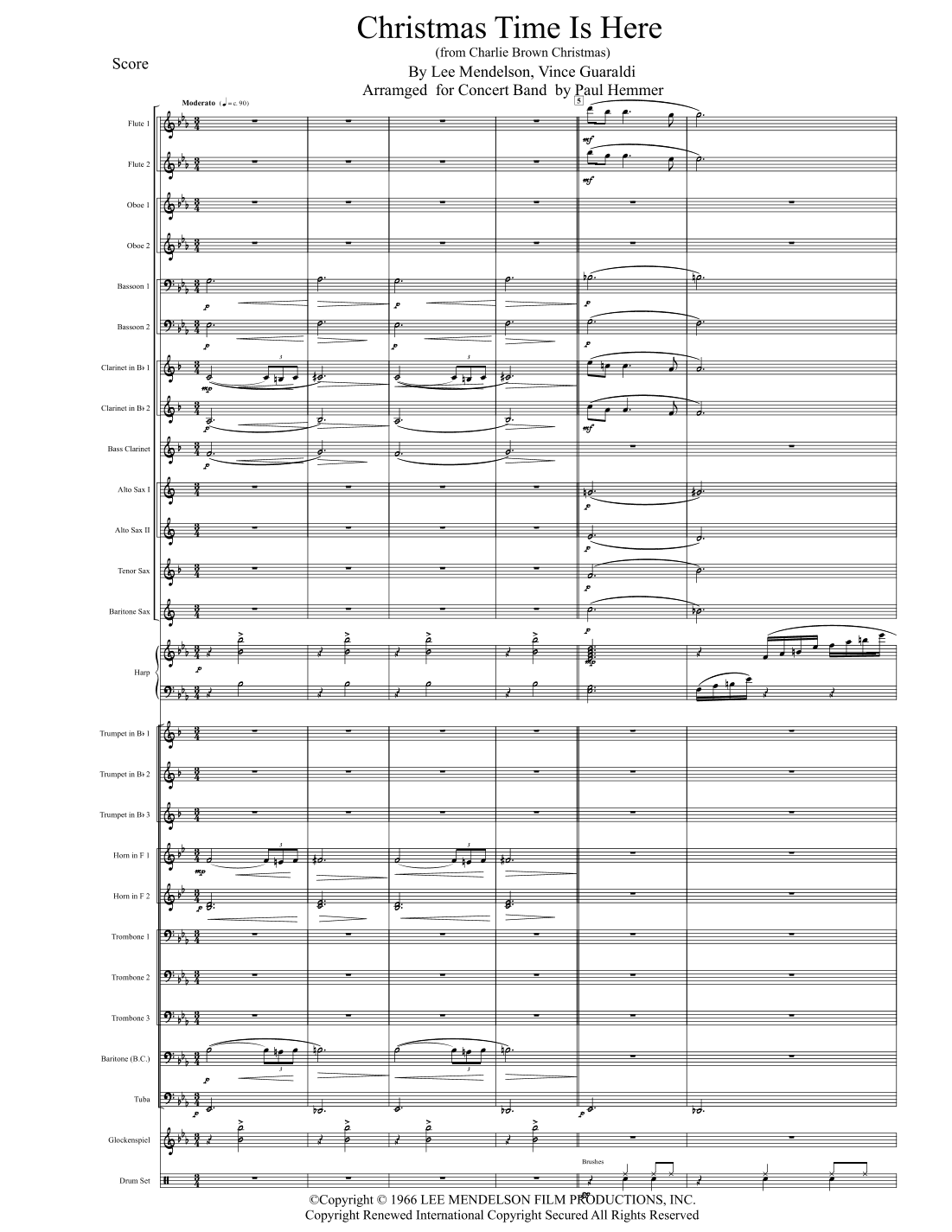 Christmas Time Is Here (arr. Paul Hemmer)