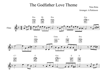 The Godfather (love Theme) (arr. Andrew Pattinson)