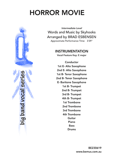 Horror Movie (arr. Brad Esbensen)