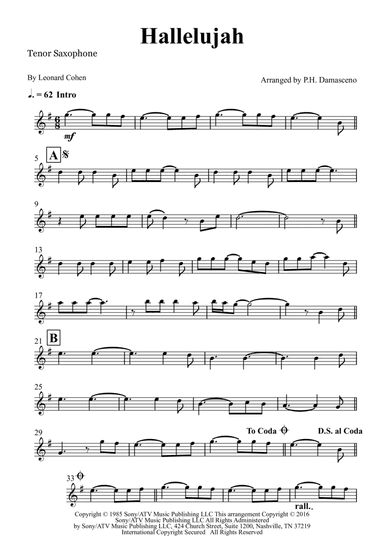 Hallelujah (arr. P.H. Damasceno)