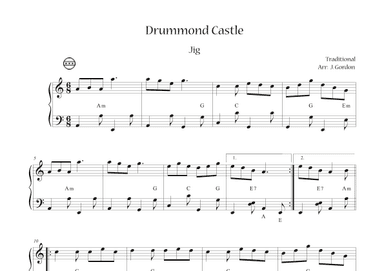Drummond Castle (arr. Julia Gordon)