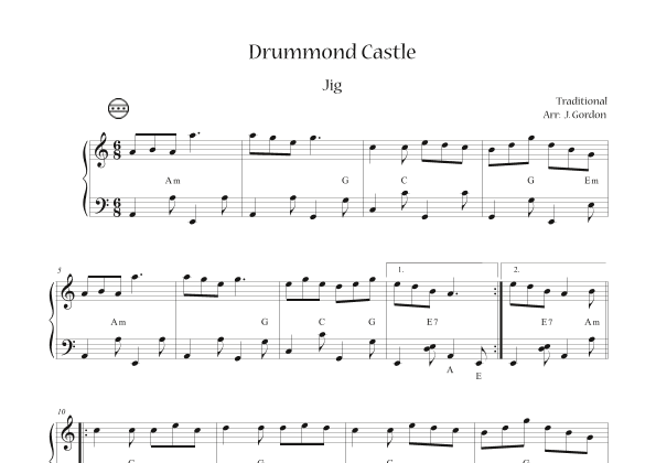 Drummond Castle (arr. Julia Gordon)