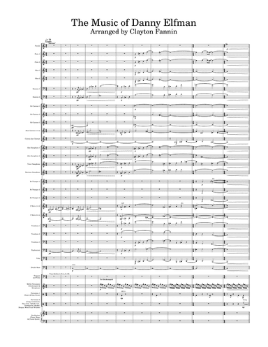 Elfman Medley (arr. Clayton Fannin)