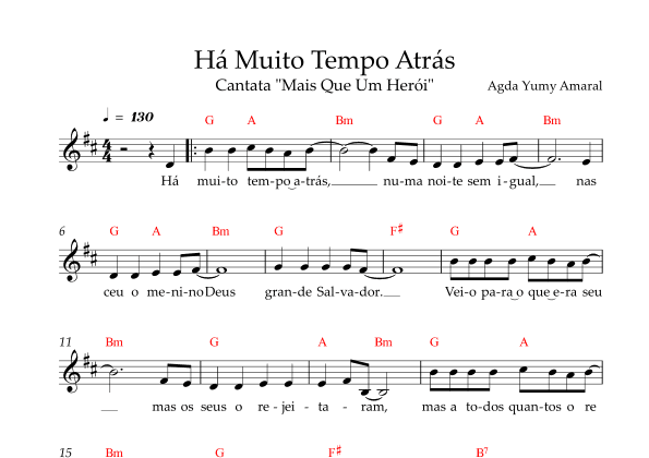 Há muito tempo atrás