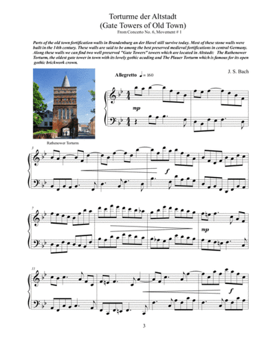 The Brandenburg Piano Solo Collection - 1. Torturme der Altstadt (arr. R. L. Ummel)