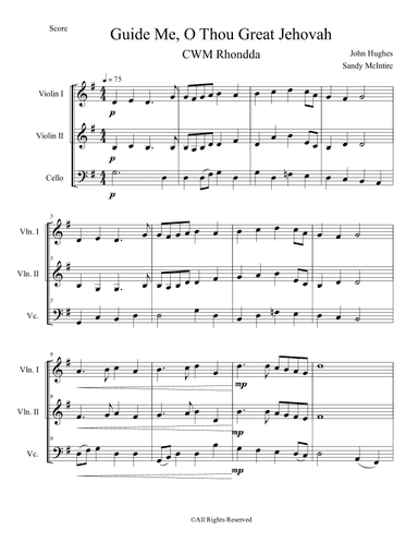 Guide Me, O Thou Great Jehovah (arr. Sandy McIntire)