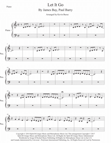 Let It Go (arr. Kevin Busse)