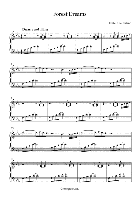 Forest Dreams by Elizabeth Sutherland