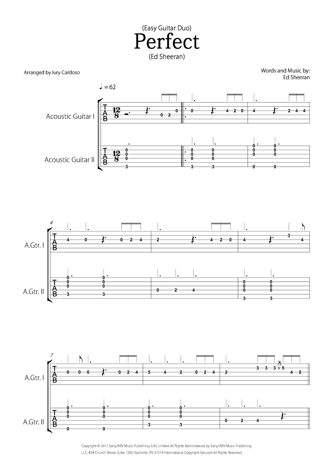Perfect (arr. Iury Cardoso)