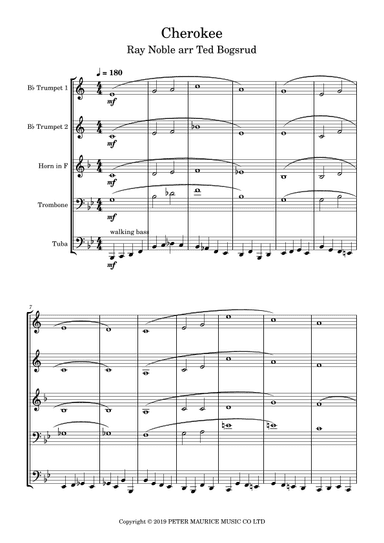 Cherokee (szczesniak Polish Children's Version) (arr. Ted Bogsrud)
