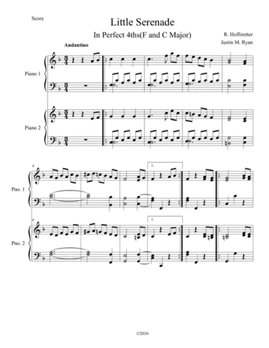 Little Serenade (arr. Justin M. Ryan)